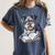 Nerdy Schnauzer Dog Book Lover Glasses Cute Pet For Men Women Kids Women's Comfort Colors T-Shirt Moss