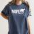 Nope Not Today Ostrich Sarcastic Introvert Humor Women's Comfort Colors T-Shirt Moss
