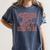 Nostalgia Isn't What It Used To Be Retro 70s 80s Nostalgic Women's Comfort Colors T-Shirt Moss