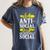 Not Anti Social Just Selectively Social Introvert Women's Comfort Colors T-Shirt Moss Not Anti Social Just Selectively Social Introvert Women's Comfort Colors T-Shirt Moss
