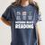 Nothing Beats Reading Librarian Book Bookworm Women's Comfort Colors T-Shirt Moss