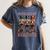 Nuts About Reading Nutcracker Reading Book Lover Christmas Women's Comfort Colors T-Shirt Moss
