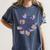 Octopus Book Reader Women's Comfort Colors T-Shirt Moss