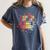 Old-School Hip Hop 80's 90's Style Music Cassette Nostalgia Women's Comfort Colors T-Shirt Moss