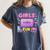 Old School Memory Girls Just Wanna Have Fun Artwork Women's Comfort Colors T-Shirt Moss Old School Memory Girls Just Wanna Have Fun Artwork Women's Comfort Colors T-Shirt Moss