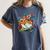 Open Book With Colorful Floral Reading Magic Women's Comfort Colors T-Shirt Moss Open Book With Colorful Floral Reading Magic Women's Comfort Colors T-Shirt Moss