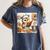 Owl Learning To Cook With Cookbook Chef Apron Stove Cooking Women's Comfort Colors T-Shirt Moss