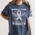 Parkinson's Disease Awareness Memory Of My Mom Ribbon Wings Women's Comfort Colors T-Shirt Moss Parkinson's Disease Awareness Memory Of My Mom Ribbon Wings Women's Comfort Colors T-Shirt Moss