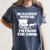 Be Patient With Me I'm From The 1900s Over The Hill Women's Comfort Colors T-Shirt Moss