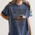 Be Patient With Me I'm From The 1900s Horse-Drawn Wagon Women's Comfort Colors T-Shirt Moss