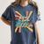 BE PATIENT I'M FROM THE 1900s RETRO SUNSET 90s 80s 70s Women's Comfort Colors T-Shirt Moss