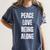 Peace Love And Being Alone Sarcastic Humor Introvert Women's Comfort Colors T-Shirt Moss