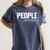 People Not A Big Fan Introvert Sarcasm Mom Dad Joke Women's Comfort Colors T-Shirt Moss