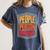 People Person Repellant Introvert Premium Women's Comfort Colors T-Shirt Moss