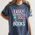 Pet Lover Easily Distracted By Dogs And Books Joke Men Women's Comfort Colors T-Shirt Moss Pet Lover Easily Distracted By Dogs And Books Joke Men Women's Comfort Colors T-Shirt Moss