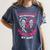 Pink In Memory Of Loving Aunt Breast Cancer Memorial Women's Comfort Colors T-Shirt Moss Pink In Memory Of Loving Aunt Breast Cancer Memorial Women's Comfort Colors T-Shirt Moss