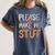 Please Don't Make Me Do Stuff Introvert Teen Lazy Gag Women's Comfort Colors T-Shirt Moss Please Don't Make Me Do Stuff Introvert Teen Lazy Gag Women's Comfort Colors T-Shirt Moss