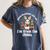 Please Be Patient With Me I'm From The 1900s Bunny 90s Women's Comfort Colors T-Shirt Moss