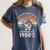 Please Be Patient With Me I'm From The 1900s Cat Women's Comfort Colors T-Shirt Moss