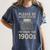 Please Be Patient With Me I'm From The 1900s Humorous Saying Premium Women's Comfort Colors T-Shirt Moss