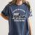 Please Be Patient I'm From The 1900s Oxen And Wagon Premium Women's Comfort Colors T-Shirt Moss
