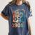 Please Be Patient With Me I'm From The 1900s Retro 90s Dad Premium Women's Comfort Colors T-Shirt Moss Please Be Patient With Me I'm From The 1900s Retro 90s Dad Premium Women's Comfort Colors T-Shirt Moss