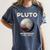 Pluto Never Forget 1930-2006 Planet Space Science Nostalgia Women's Comfort Colors T-Shirt Moss