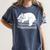 Polar Bear Reading Book Pajama Sleep Women's Comfort Colors T-Shirt Moss Polar Bear Reading Book Pajama Sleep Women's Comfort Colors T-Shirt Moss
