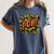 POW Comic Book Retro Artwork – Cartoon Collector Women's Comfort Colors T-Shirt Moss POW Comic Book Retro Artwork – Cartoon Collector Women's Comfort Colors T-Shirt Moss
