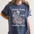Probably Reading Something Unholy Book Lovers Women's Comfort Colors T-Shirt Moss