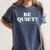 Be Quiet For Introverts Women's Comfort Colors T-Shirt Moss Be Quiet For Introverts Women's Comfort Colors T-Shirt Moss
