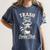 Raccoon Bookworm Readers Library Smut Reader Spicy Book Romance Rash Reader Social Club Women's Comfort Colors T-Shirt Moss