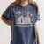There Is No Such Thing As Too Many Books Reading Teacher Women's Comfort Colors T-Shirt Moss