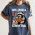 Well Read & Slightly Feral Raccoon Book Lover Graphic Women's Comfort Colors T-Shirt Moss