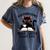 Read Banned Books Drink Coffee Fight Evil Retro Cat Women's Comfort Colors T-Shirt Moss