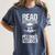 Read Banned Books PET DOGS FIGHT EVIL Read Banned Books Dog Women's Comfort Colors T-Shirt Moss
