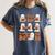 Read Boo KS Read More Bo KS Cute Ghost Reading Book Women's Comfort Colors T-Shirt Moss