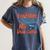 Read Book And Drink Coffee Book Club Reading Women's Comfort Colors T-Shirt Moss