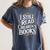I Still Read Childrens Books First Day Of School Kid Reading Women's Comfort Colors T-Shirt Moss