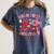 Read Your Heart Out Valentine Teacher Book Lover Women's Comfort Colors T-Shirt Moss