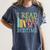 I Read Past My Bedtime Book Quote Humor Women's Comfort Colors T-Shirt Moss