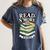 Read S'More Books Marshmallow Reading Smores Women's Comfort Colors T-Shirt Moss