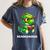 Readasaurus Reading Dinosaur Book Reader Bookworm Women's Comfort Colors T-Shirt Moss