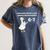 Reading 6-7 Silly Goose Read Books Bookish Bookworm Women's Comfort Colors T-Shirt Moss