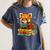 Reading Book Lover Red Panda Read Books Be Kind Stays Weird Women's Comfort Colors T-Shirt Moss