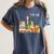 Reading Books Librarian Reader Nerd I'm Ok Teacher Women's Comfort Colors T-Shirt Moss