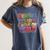 Reading Colors Our World Books Lover Women's Comfort Colors T-Shirt Moss
