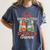Reading Gnomes Cute Easily Distracted By Books And Gnomes Women's Comfort Colors T-Shirt Moss