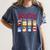 Reading Is My Jam Teacher Student Book Lovers Women's Comfort Colors T-Shirt Moss
