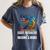 Reading Lover Easily Distracted By Dragons And Books Dragon Women's Comfort Colors T-Shirt Moss